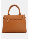 Tom et Eva  Sac à Main Chic Bicolores Brown Coffee 30*13.5*20cm