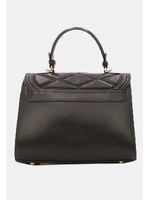 Tom et Eva Sac à Rabat Matelassé Chic Femme Noir 27*12*20 cm