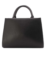 Tom et EVa Sac à Main Patchwork Bicolore Black Beige