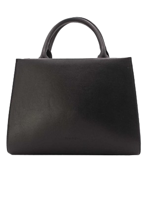 Tom et EVa Sac à Main Patchwork Bicolore Black Beige