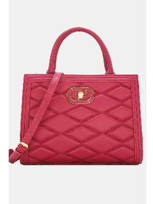 Tom et Eva Sac à Main Femme Chic Matelassé Rose 30*13*22 cm