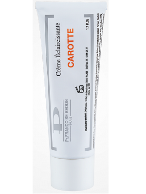 PR.FRANÇOISE BEDON Gamme Carotte Crème éclaircissante Visage 200 ml