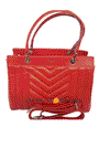 David Jones - Sac porté main rouge