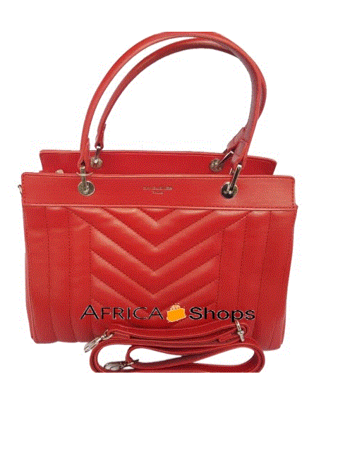 David Jones - Sac porté main rouge
