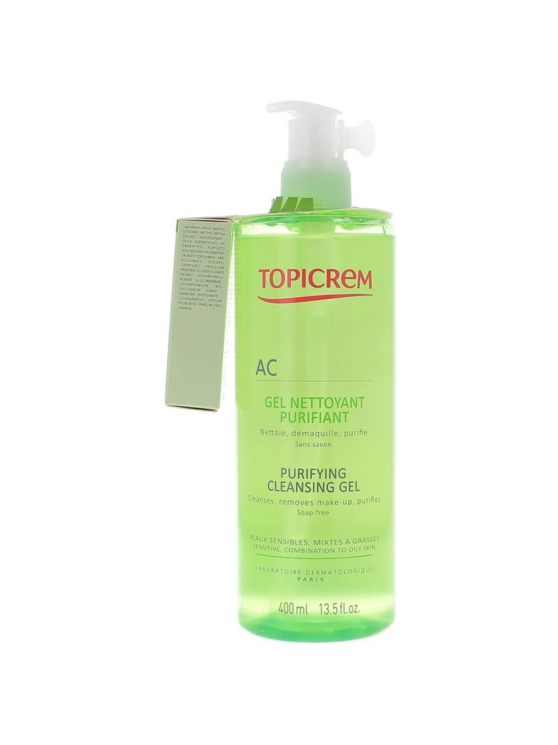 Topicrem AC Gel Nettoyant Purifiant 400 ml