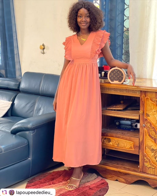 Robe orange