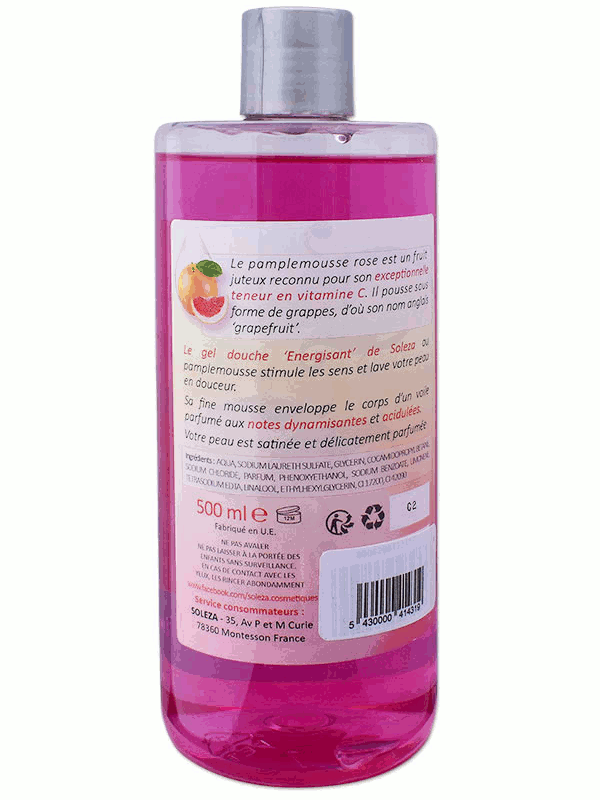 Soleza Gel douche Pamplemousse 500 ml