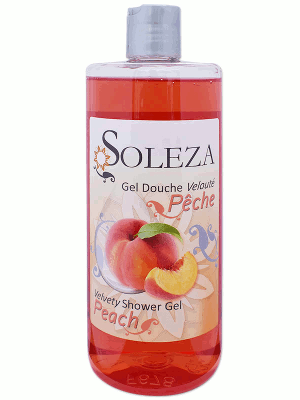 Soleza Gel douche Peche 500 ml